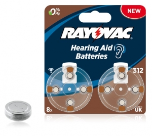 Rayovac Battery Hearing Aid V312 PR41
